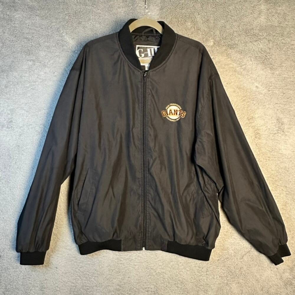 VTG G-III Carl Banks San Francisco Giants Full Zip Jacket